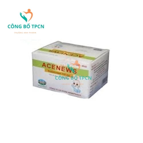 Acenews 100mg Armephaco - Thuốc điều trị rối loạn dịch tiết hô hấp